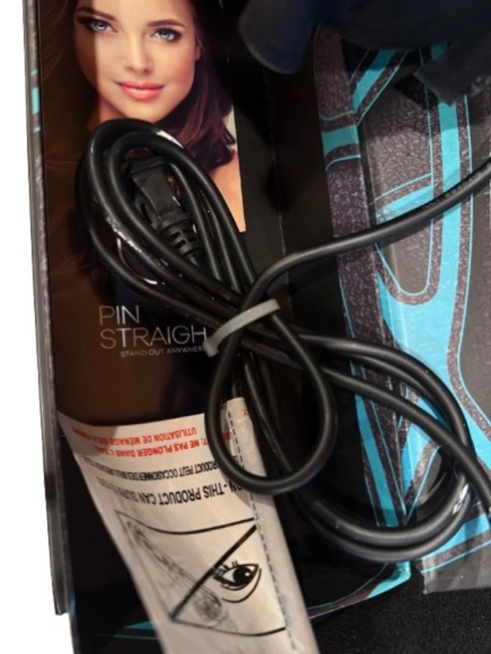 Pin Straight Far-Infra Hair Straightener - Black
